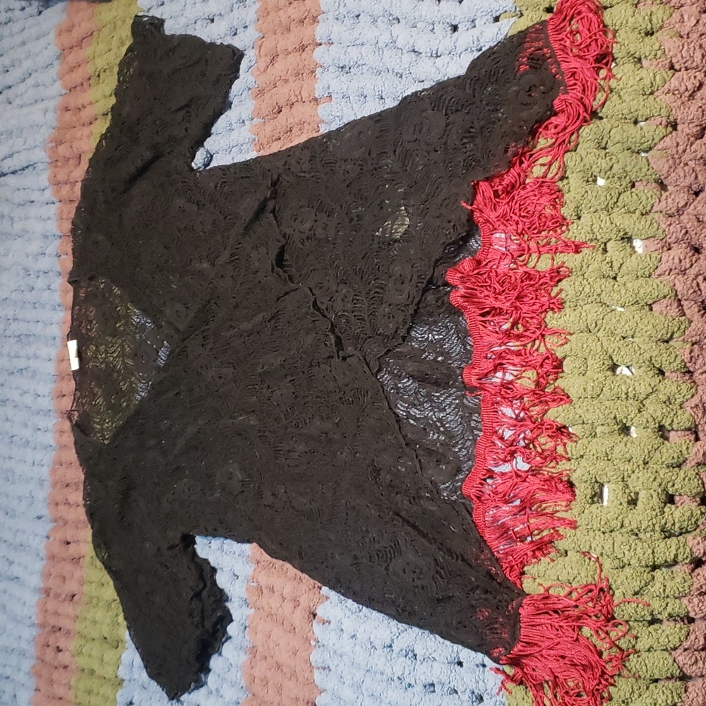 Lularoe lace cardigan